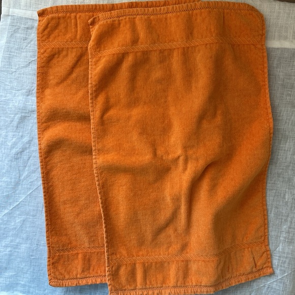 🧡 Martex vintage set of two orange hand towels - Great vintage condition - Picture 8 of 10
